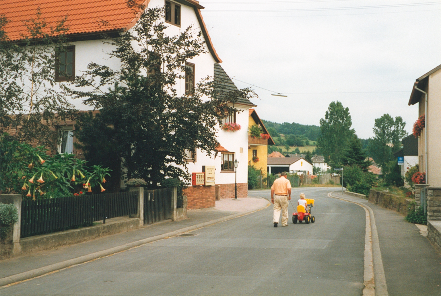 Brunnenstrasse Blick Richtung Aspen 1991